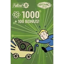 Fallout 76 1000 Atoms + 100 Bonus Atoms, Xbox One - Envío Gratis