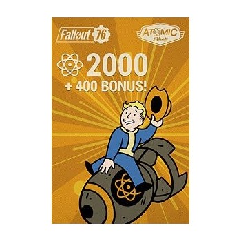 Fallout 76: 2000 Atoms + 400 Bonus Atoms, Xbox One - Envío Gratis