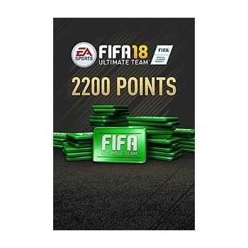 FIFA 18 Ultimate Team, 2200 Puntos, Xbox One - Envío Gratis