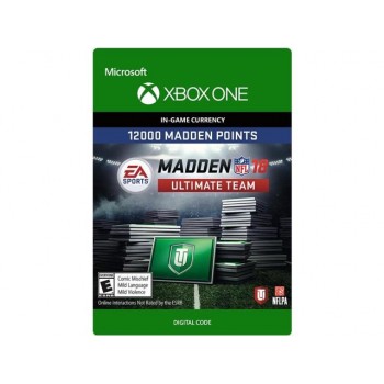 Madden NFL 18 Ultimate Team, 12000 Puntos, Xbox One - Envío Gratis