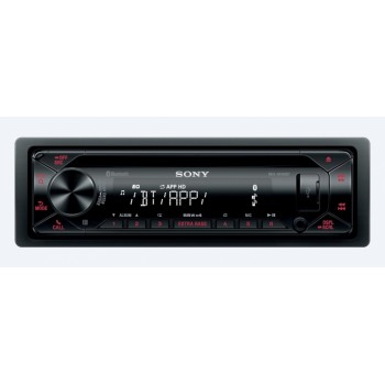 Sony Autoestéreo MEXN4300BT, 220W, AAC/FLAC/MP3/WMA, Bluetooth, Negro - Envío Gratis