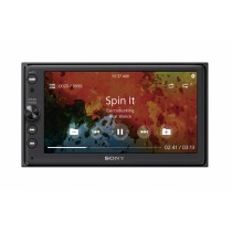 Sony Autoestéreo XAVAX100, Pantalla 6.4", 55W, A2DP/AVRCP/HFP/PBAP, USB 2.0, Negro - Envío Gratis