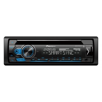 Pioneer Autoestéreo DEHS-4150BT, 200W, MP3/CD/AUX/USB, Bluetooth, Negro - Envío Gratis