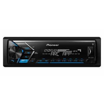 Pioneer Autoestéreo MVH-S305BT, MP3/AUX/USB, Negro - Envío Gratis