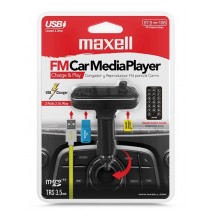 Maxell Transmisor de Audio Bluetooth para Auto, Negro - Envío Gratis