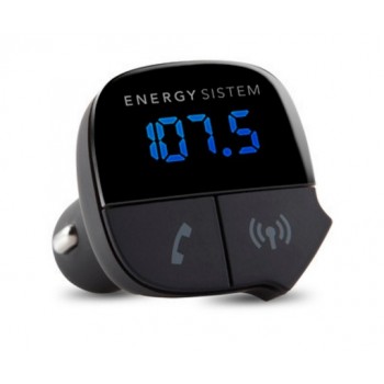 Energy Sistem Transmisor de Audio Bluetooth para Auto, USB 2.0, Negro - Envío Gratis