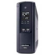 No Break CyberPower BRG1500AVRLCD Line Interactive, 900W, 1500VA, Entrada 90-148V, 12 Contactos - Envío Gratis