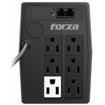 No Break Forza Power Technologies NT-751, 375W, 750VA, Entrada 120V, 6 Contactos - Envío Gratis