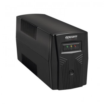 No Break Epcom EPU500L Línea Interactiva, 300W, 500VA, Entrada 100V - 120V, Salida 100V - 120V, 4 Contactos - Envío Gratis