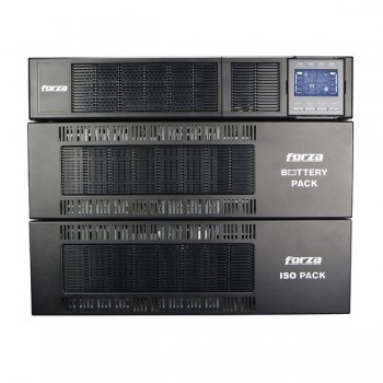 No Break Forza Power FDC-106KMR-ISO En Linea, 6000W, 6000VA, Entrada 110-300V, Salida 208-240V - Envío Gratis