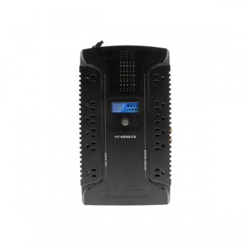 No Break Forza Power Technologies HT-1000LCD Interactivo, 500W, 1000VA, Entrada 81-145V, Salida 120V, 12 Contactos - Envío Grati