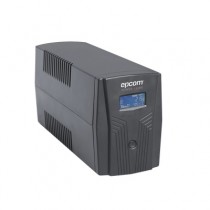 No Break Epcom EPU500LCD, 360W, 600VA, Entrada 80V - 150V, Salida 120V, 4 Contactos - Envío Gratis