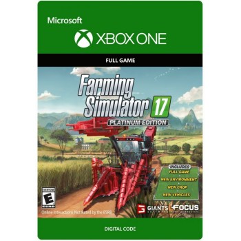 Farming Simulator 17 Platinum Edition, Xbox One - Envío Gratis