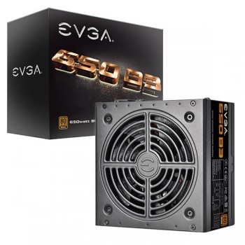 Fuente de Poder EVGA 650 B3 80 PLUS Bronze, 24-pin ATX, 130mm, 650W - Envío Gratis