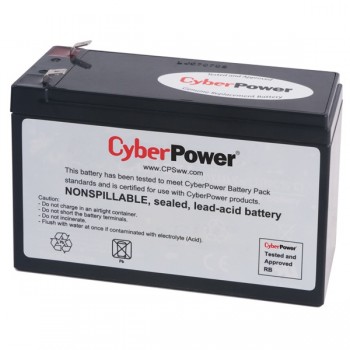 CyberPower Batería de Reemplazo para UPS RB1280, 12V, 8Ah - Envío Gratis