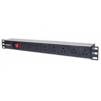 Intellinet PDU para Rack 19'' 713993, 125V, 15A, 8 Contactos - Envío Gratis