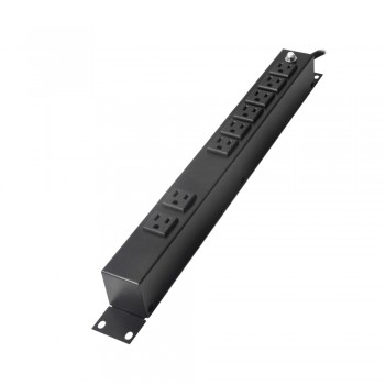 LinkedPro PDU para Rack 1U HTCM-1U, 15A, 120V, 8 Contactos - Envío Gratis