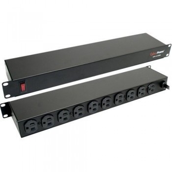 CyberPower PDU para Rack 1U CPS1215RM, 15A, 120V, 10 Contactos - Envío Gratis