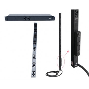 Hoffman PDU para Montaje en Rack DP1N190615, 1U, 120V, 15A - Envío Gratis