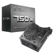 Fuente de Poder EVGA 100-N1-0750-L1, 20+4 pin ATX, 120mm, 750W - Envío Gratis