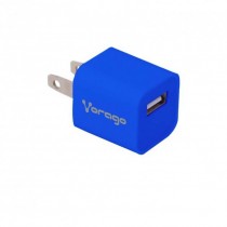 Vorago Cargador para Pared AU-105, 5V, 1x USB 2.0, Azul - Envío Gratis