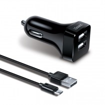 iSound Cargador para Auto ISOUND-6856, 2 Puertos USB 2.0, Negro - Envío Gratis