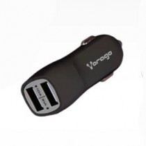 Vorago Cargador de Auto AU-103, 5V, 2x USB 2.0, Negro - Envío Gratis