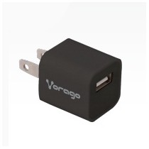 Vorago Cargador para Pared AU-105, 5V, 1x USB 2.0, Negro - Envío Gratis