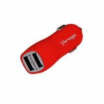 Vorago Cargador de Auto AU-103, 5V, 2x USB 2.0, Rojo - Envío Gratis