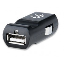 Manhattan Cargador USB PopCharge para Automóvil, USB 2.0, Negro - Envío Gratis
