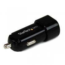 StarTech.com Cargador USB para Auto de 2 Puertos, 3.4A, Negro - Envío Gratis