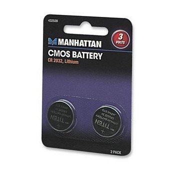 Manhattan Batería CMOS 2032, 3V, 2 Piezas - Envío Gratis