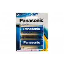 Panasonic Pilas Alcalinas Tipo D, 1.5V, 2 Piezas - Envío Gratis