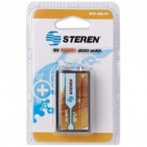 Steren Pila Recargable BAT-NM-9V, 9V, 1 Pieza - Envío Gratis