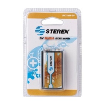 Steren Pila Recargable BAT-NM-9V, 9V, 1 Pieza - Envío Gratis