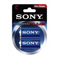 Sony Pilas C Alcalina Plus, 2 Piezas - Envío Gratis