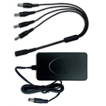 Qian Adaptador de Corriente QAD003, 12V, 3A, Negro - Envío Gratis