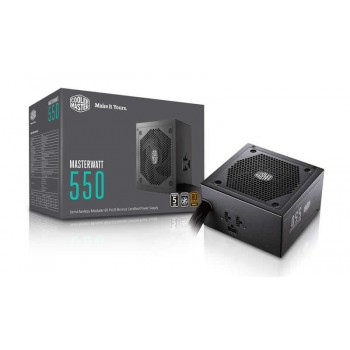 Fuente de Poder Cooler Master MasterWatt 550 80 PLUS Bronze, 24-pin ATX, 120mm, 550W - Envío Gratis