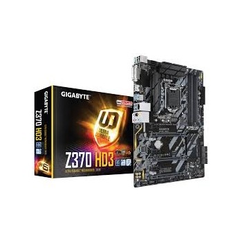 Tarjeta Madre Gigabyte ATX Z370 HD3, S-1151, Intel Z370, HDMI, 64GB DDR4, para Intel ― Compatibles solo para 8va Generación - En