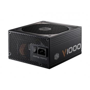 Fuente de Poder Cooler Master V1000 80 PLUS Gold, ATX, 135mm, 1000W - Envío Gratis