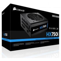 Fuente de Poder Corsair HX750i 80 PLUS Platinum, ATX, 140mm, 750W - Envío Gratis