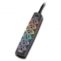 Kensington Supresor de Picos Premium Surge Protector, 6 Contactos, 1260 Joules - Envío Gratis