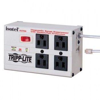 Tripp Lite Limitador de Tensión Ultra Isobar con Luces, 2700J, 4 Contactos - Envío Gratis