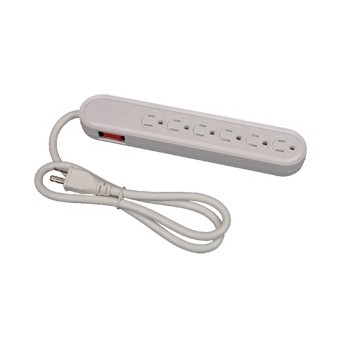 RCA Supresor de Picos PS26000SR, 6 Contactos, 450 Joules, Blanco - Envío Gratis