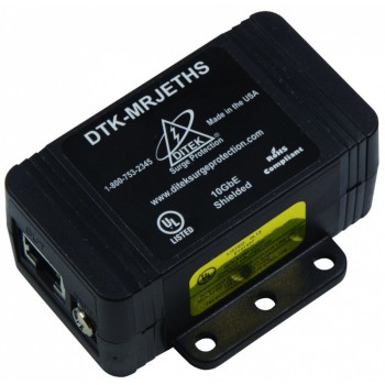 Ditek Protector PoE DTK-MRJETHS Gigabit Ethernet, 2x RJ-45, 48V - Envío Gratis