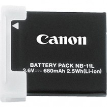 Canon Batería para Cámara Digital NB-11L, 3.6V, 680mAh, para Canon IXUS 125HS - Envío Gratis