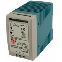 Mean Well Fuente de Poder para Alarma DRC-100B, Entrada 90 - 264V, Salida 27.6V - Envío Gratis