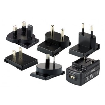 Honeywell Adaptador de Corriente, 5V, 2A, Negro, con Plugs Intercambiables, para EDA70 - Envío Gratis