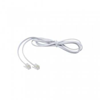 LinkedPRO Cable Telefónico RJ11, 1.5 Metros, Blanco - Envío Gratis