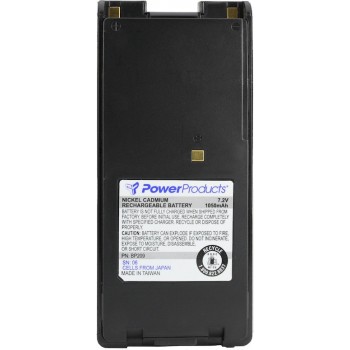 Power Products Bateria BP209, Ni-MH, 1000mAh, 7.2V, para ICOM - Envío Gratis